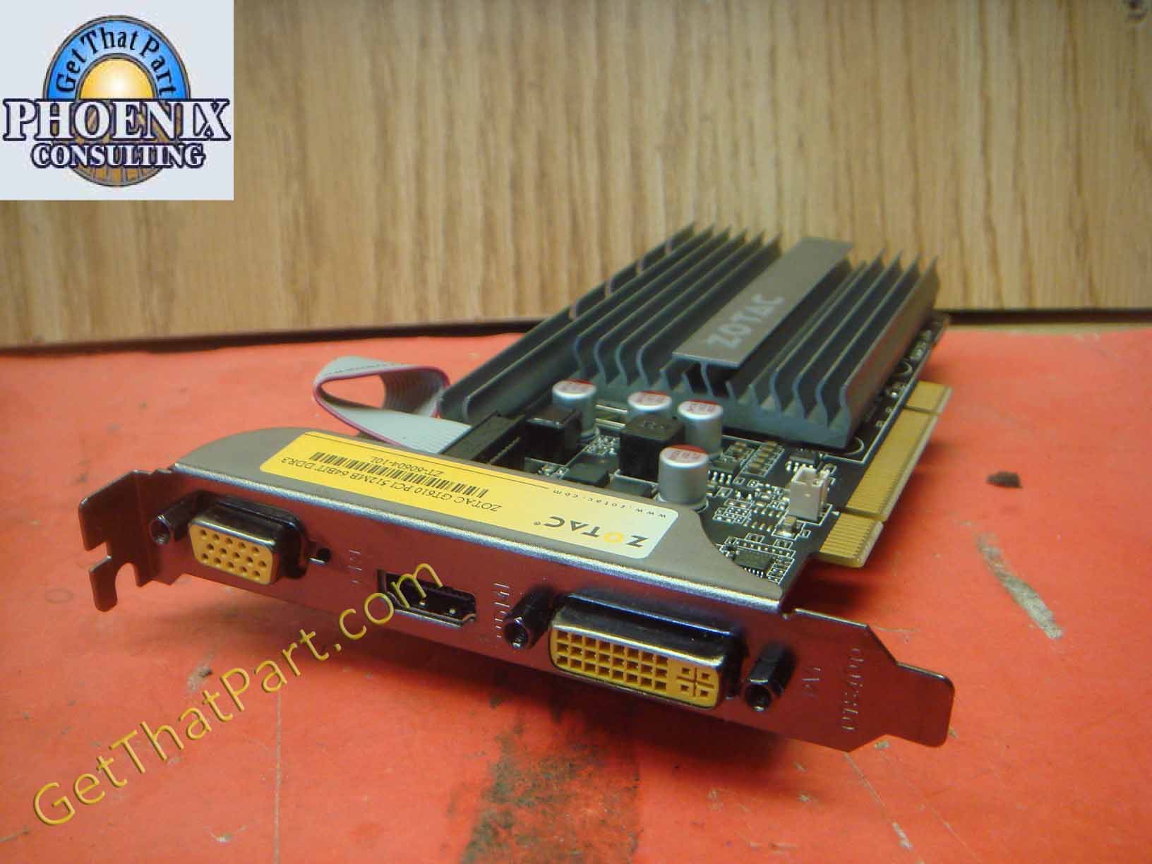 Zotac GeForce GT 610 512m DDR3 64bit DirecTx II Graphics ZT6060410L